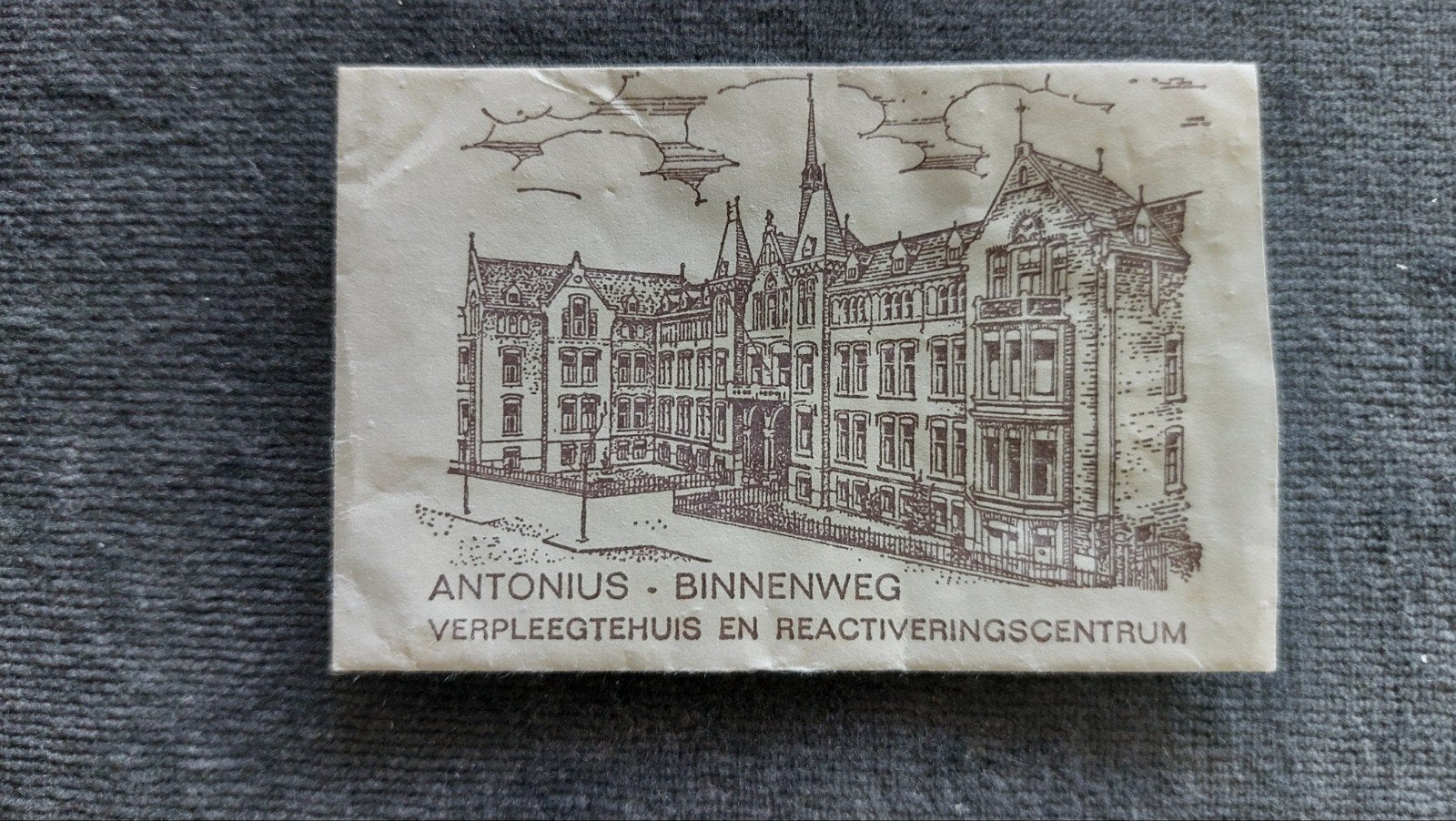 Antonius-Binnenweg, verpleegtehuis en reactiveringscentrum, Verzenden, Nederland