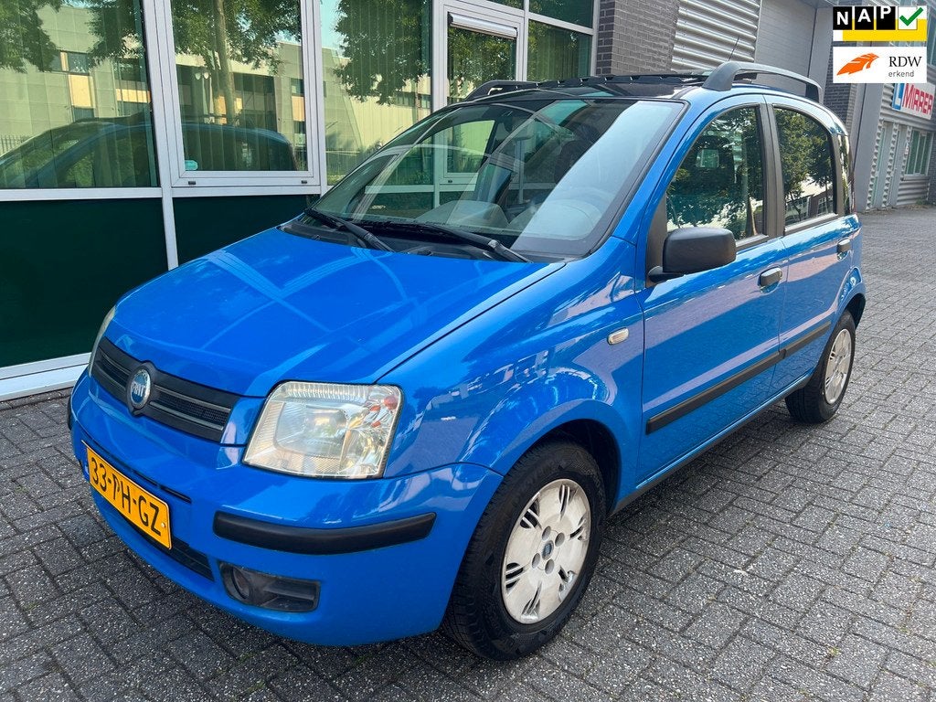 Fiat Panda 1.2 Dynamic - PANORAMA - NIEUWE APK !, Voorwielaandrijving, Gebruikt, Origineel Nederlands, Bedrijf