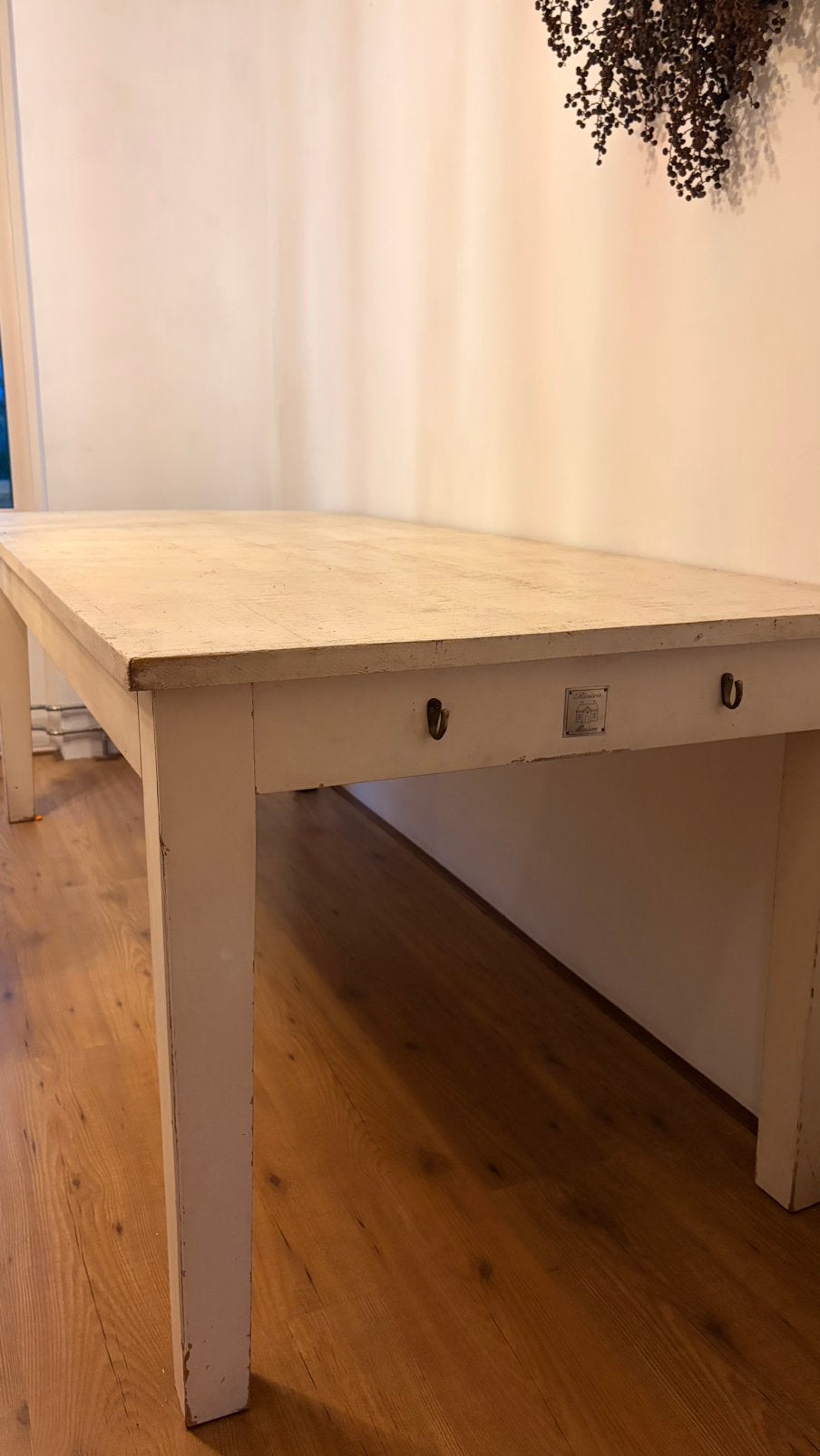 Riviera Maison Brocante Eettafel, Ophalen, Gebruikt, 75 cm of meer, 200 cm of meer