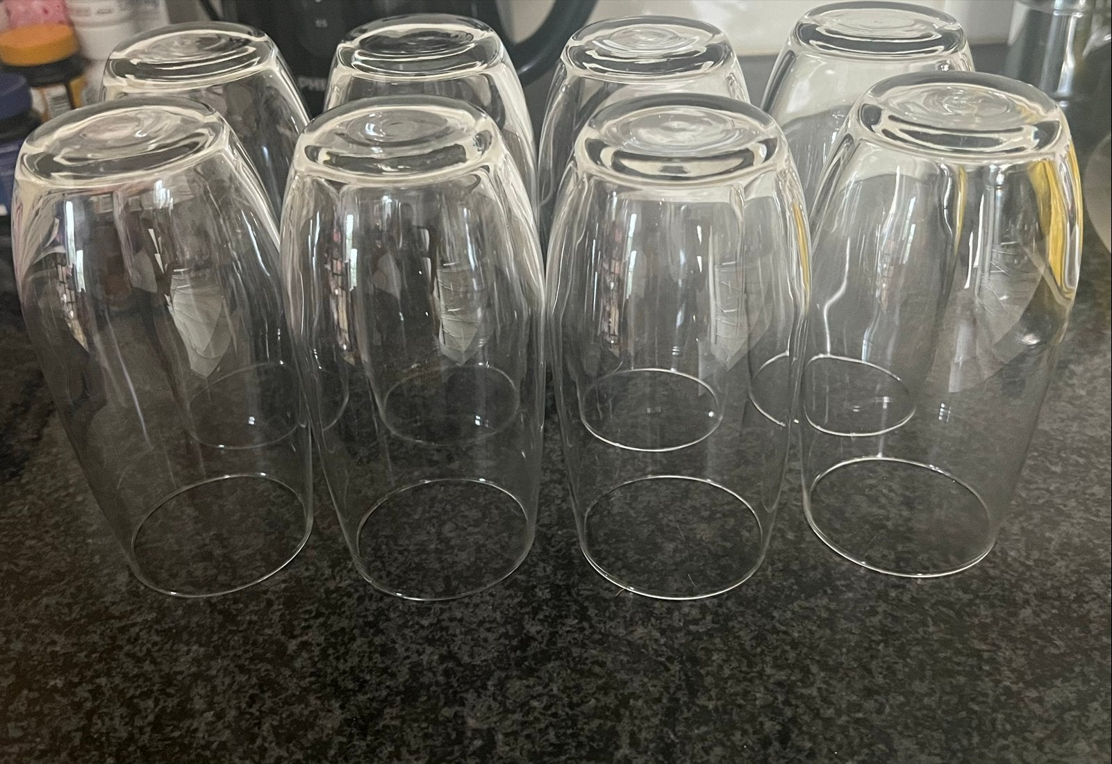 Set van 8 longdrink glazen, Ophalen of Verzenden, Zo goed als nieuw, Glas, Glas of Glazen