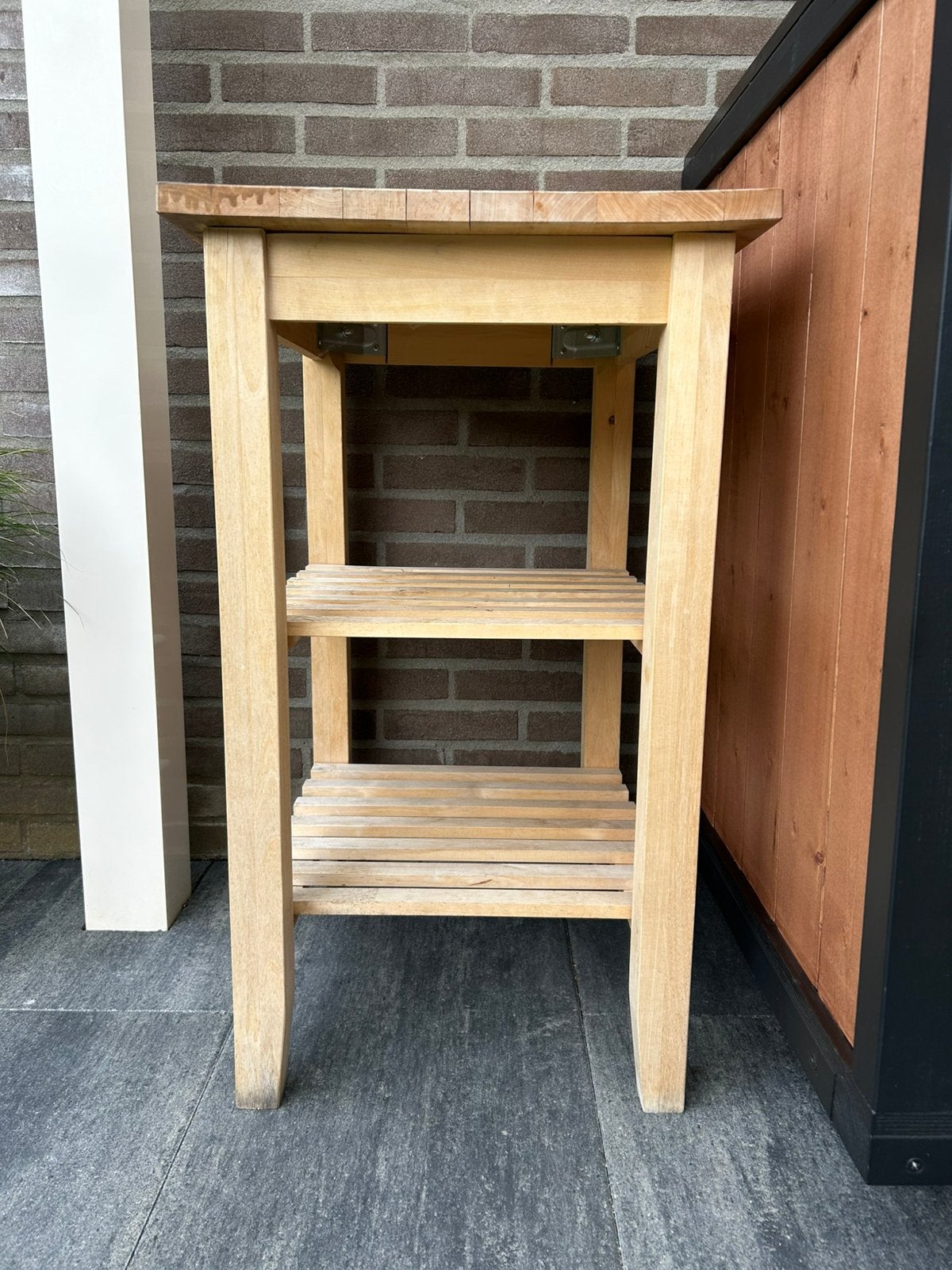 Hakblok ikea hout, Ophalen, Minder dan 55 cm, Gebruikt, 60 cm of meer
