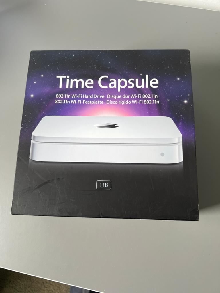 Apple Time Capsule 1TB - Wi-Fi Hard Drive (Model A1355), Server, HDD, Ophalen of Verzenden, Zo goed als nieuw