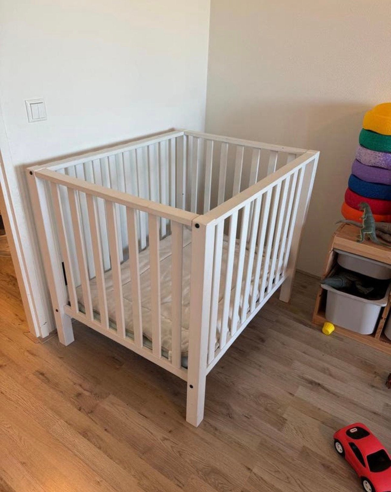 Europe baby box zgan, Ophalen, Zo goed als nieuw, Rond