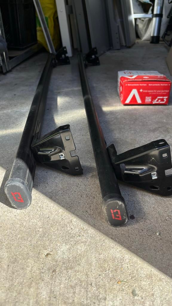 G3 Dakdragers met Kit Fissaggio Pacific, Ophalen, Gebruikt