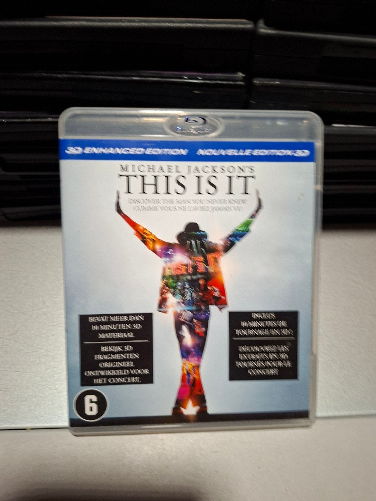 Michael Jackson's This Is It - 3D Enhanced Edition Blu-ray, Cd's en Dvd's, Muziek en Concerten, Engels, Nederlands, Concert