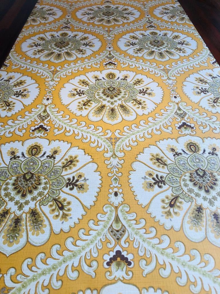 Origineel zeldzaam vintage 60s / 70s behang, nieuwstaat!, Huis en Inrichting, Stoffering | Behang, Ophalen of Verzenden, Minder dan 10 m²