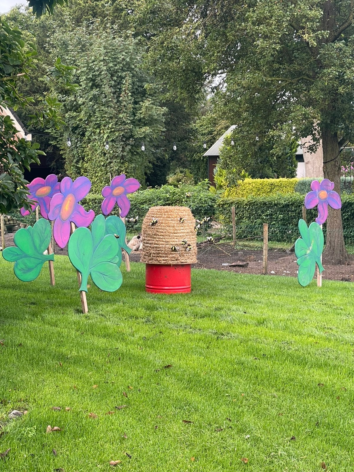 Buurt, straat, dorps versiering (decor stukken), Ophalen, Gebruikt, Versiering