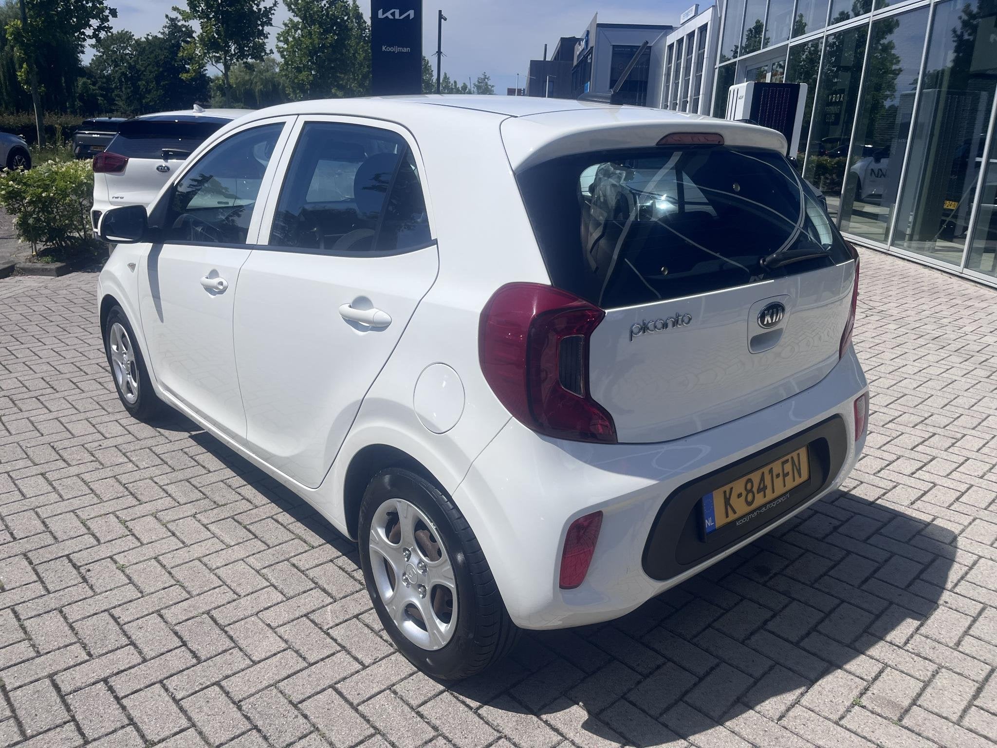 Kia Picanto 1.0 DPi ComfortLine Airco, Auto's, Voorwielaandrijving, Stof, Gebruikt, Euro 6