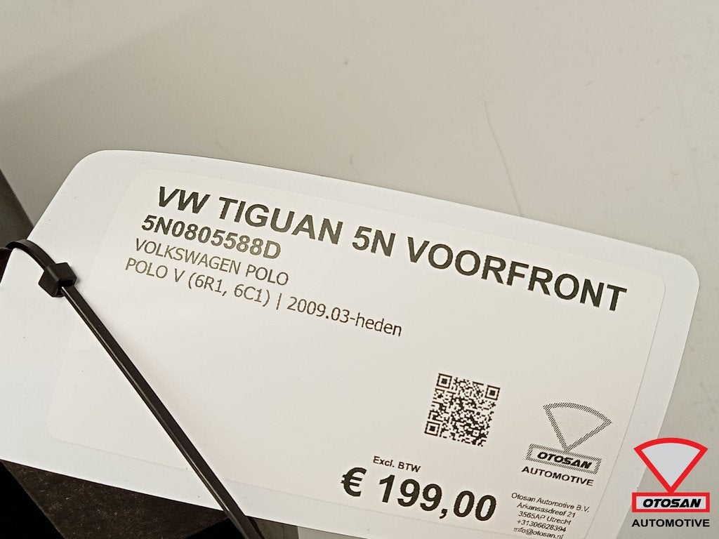 VW Tiguan 5N 07-16 Voorfront Front Origineel! 5N0805588D 5N0, Gebruikt, Volkswagen, Volkswagen AG, Berliner Ring 2
38440  Wolfsburg, DE