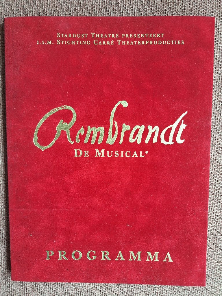 Rembrandt de Musical programma, Boeken, Ophalen of Verzenden, Nieuw, Ballet of Musical