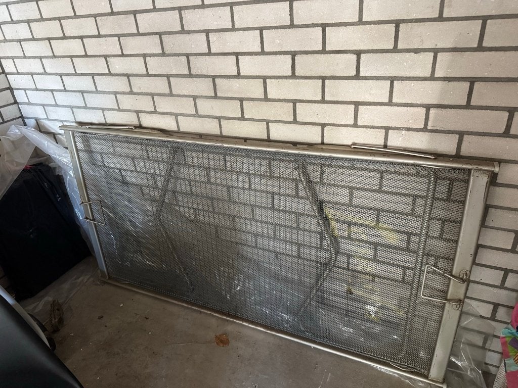 Metalen Lafema onderschuifbed, Huis en Inrichting, Ophalen, Gebruikt, 90 cm, Eenpersoons