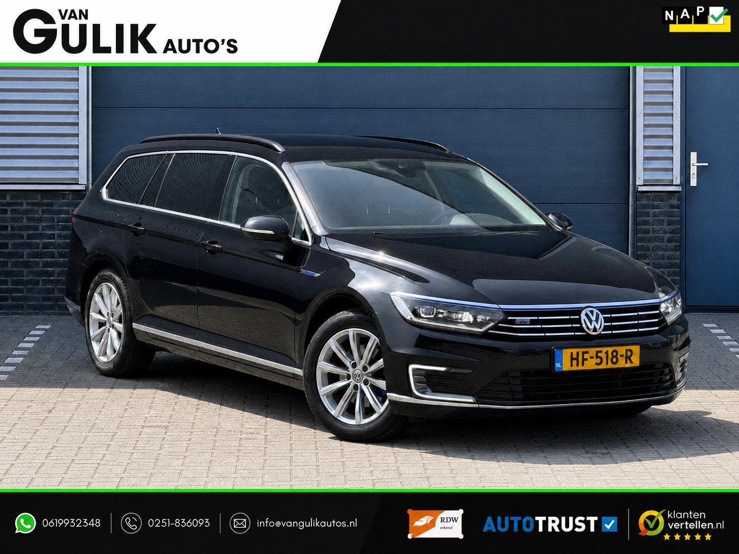 Volkswagen Passat Variant 1.4 TSI GTE DSG Highline | Leder |, Dealer onderhouden, Adaptive Cruise Control, Gebruikt, 4 cilinders