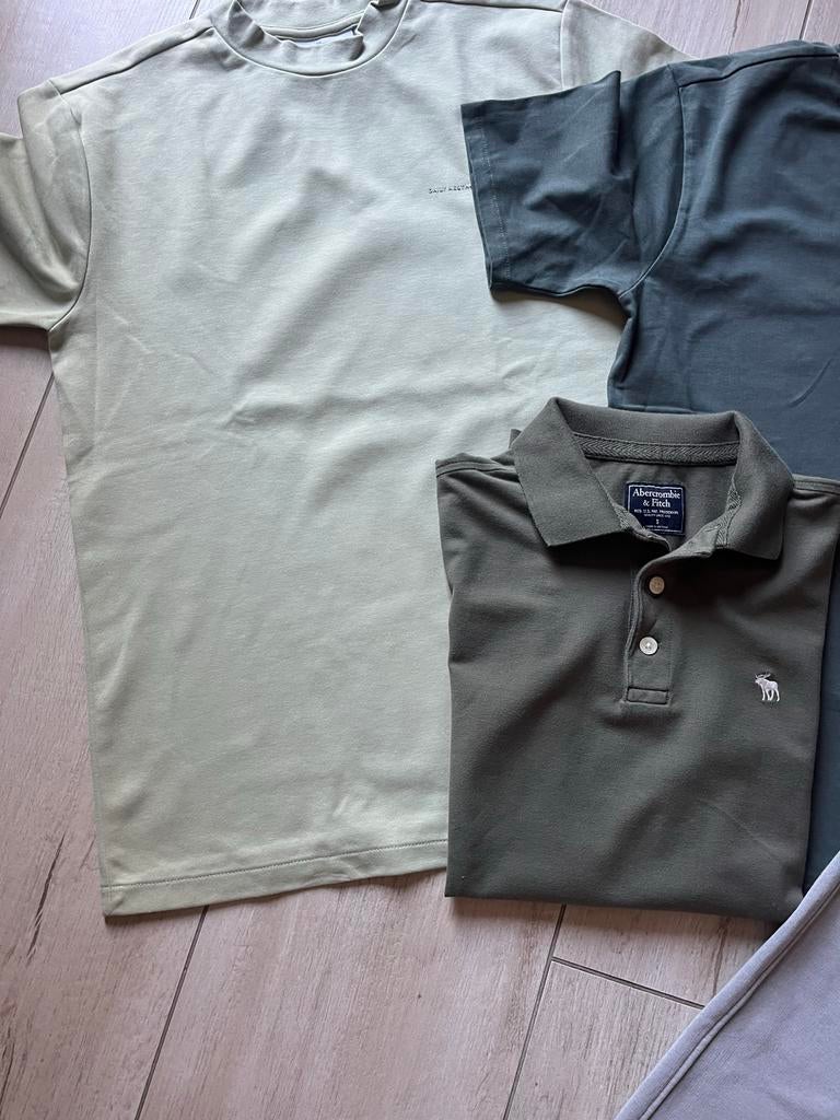 Kledingpakket: The Sting T-shirts & Abercrombie & Fitch Polo, Ophalen of Verzenden, Gedragen, Maat 46 (S) of kleiner