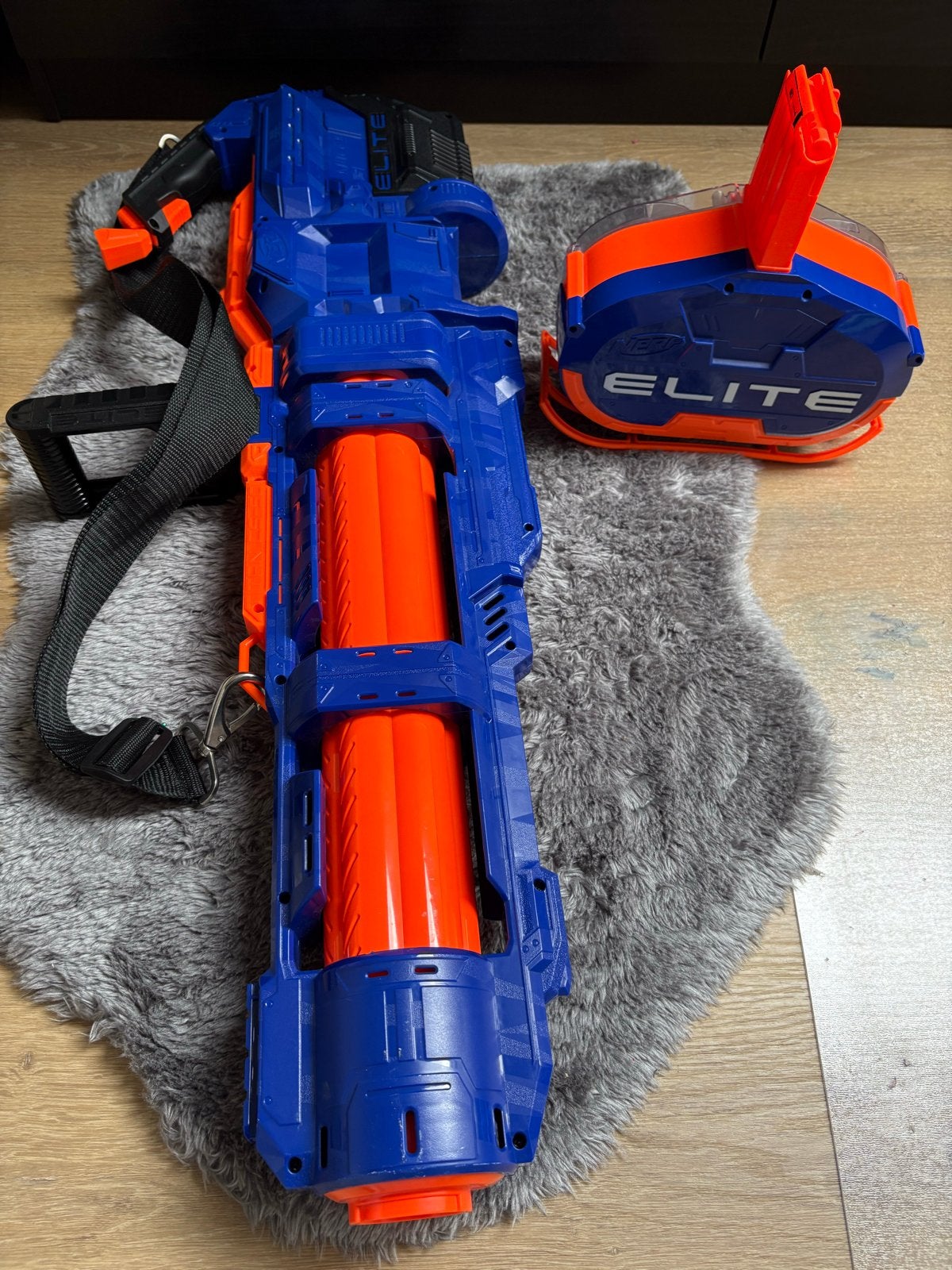 Nerf Elite Titan CS-50 Blaster met drummagazijn, Ophalen, Zo goed als nieuw