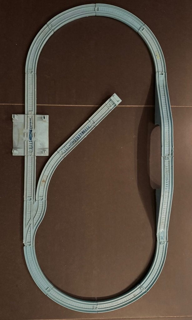 Vintage kinder treinbaantje Herbart, Ophalen, Gebruikt