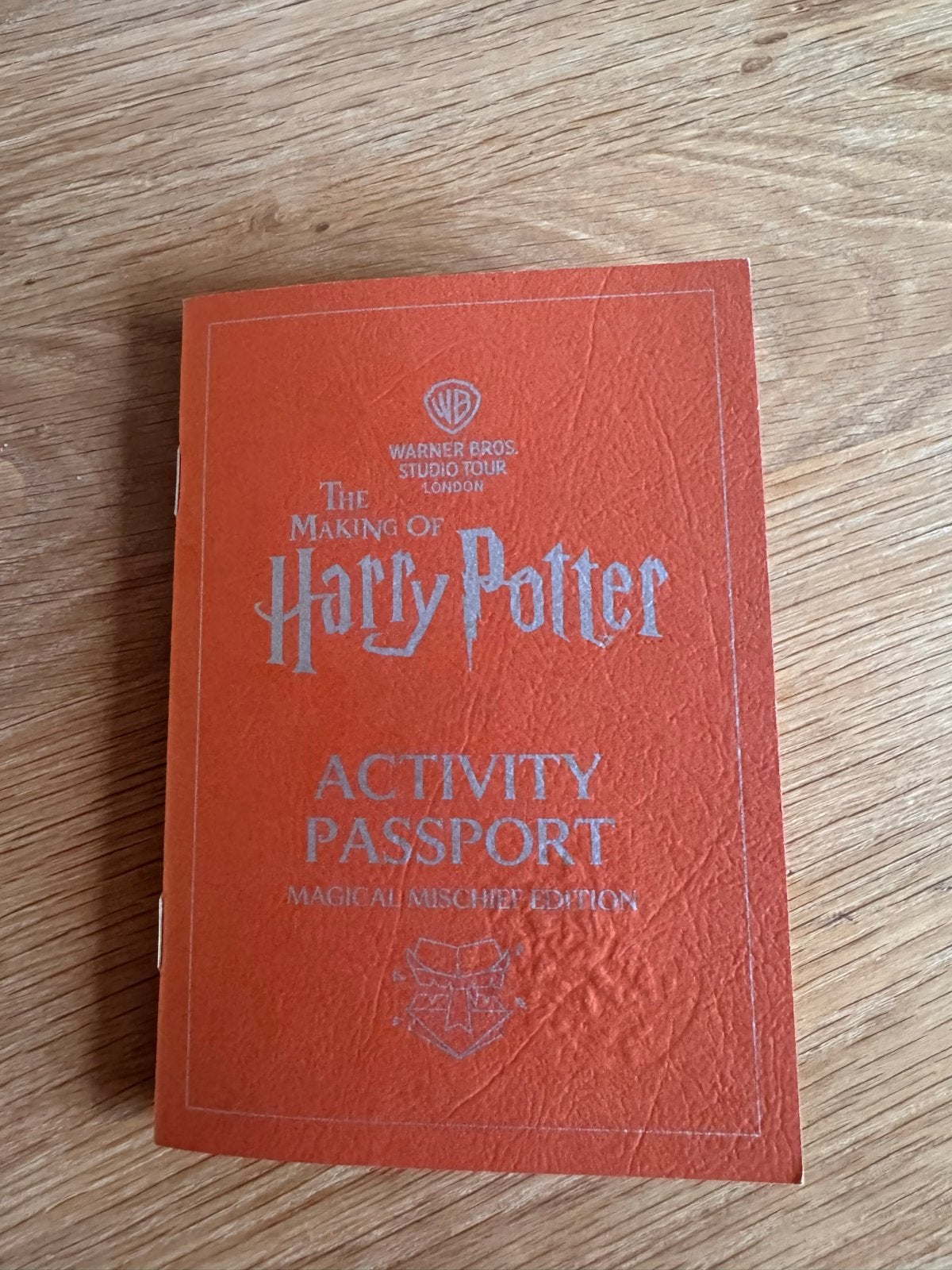 Harry Potter Paspoort Warner Bros Studio Tour Londen, Ophalen of Verzenden, Nieuw, Boek of Poster