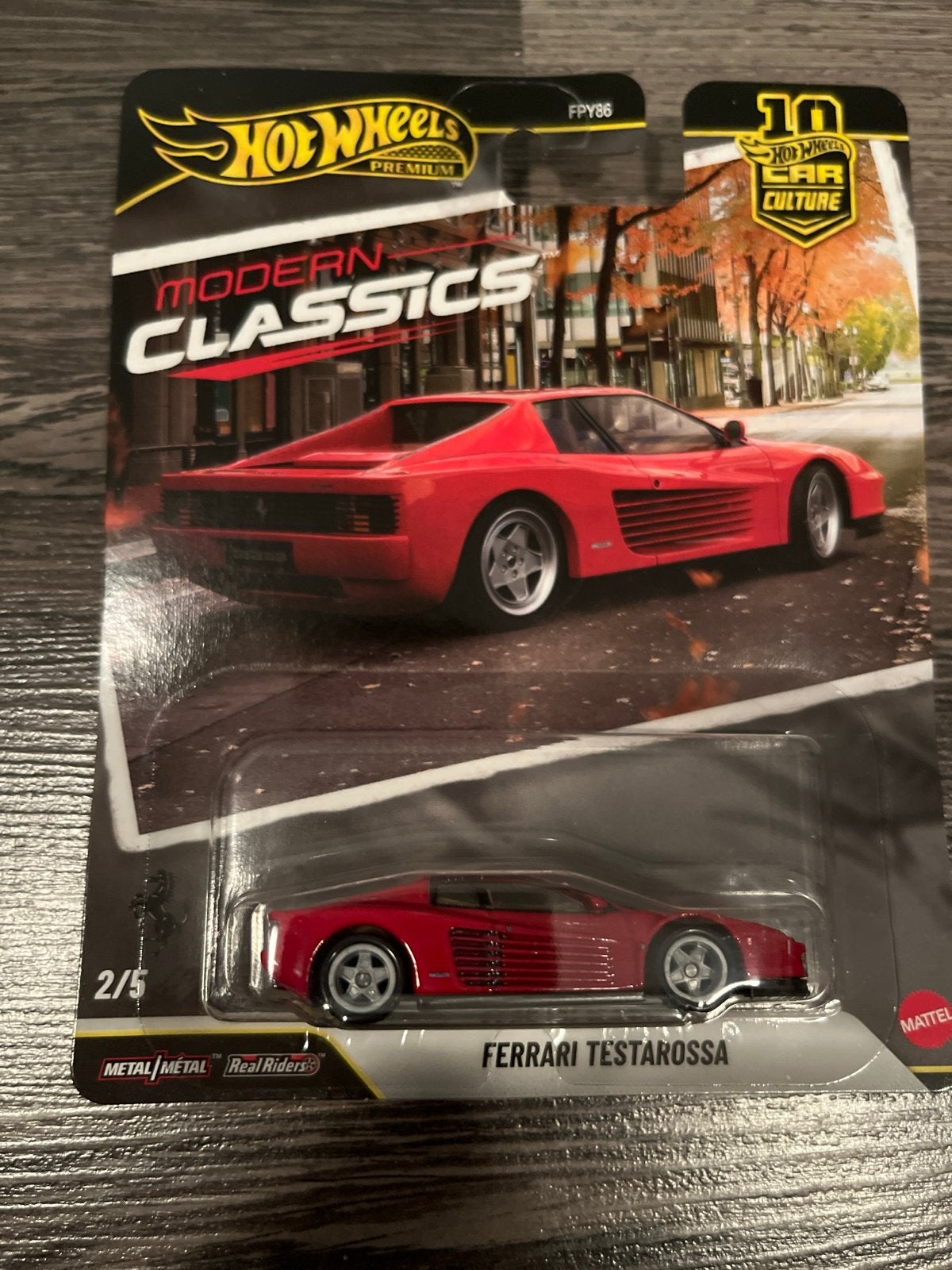 Hot Wheels Premium Ferrari Testarossa Modern Classics, Ophalen of Verzenden, Nieuw