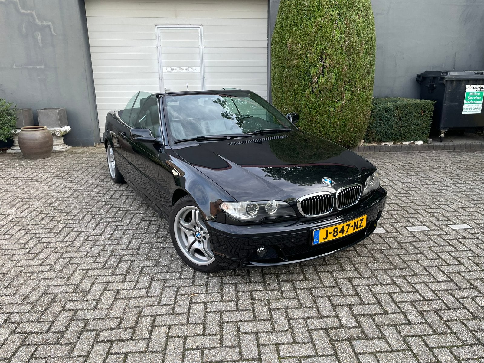 BMW 3-Serie 325 CI Cabrio Dealer onderhouden Lage KM Stan, Automaat, Achterwielaandrijving, Zwart, Cabriolet