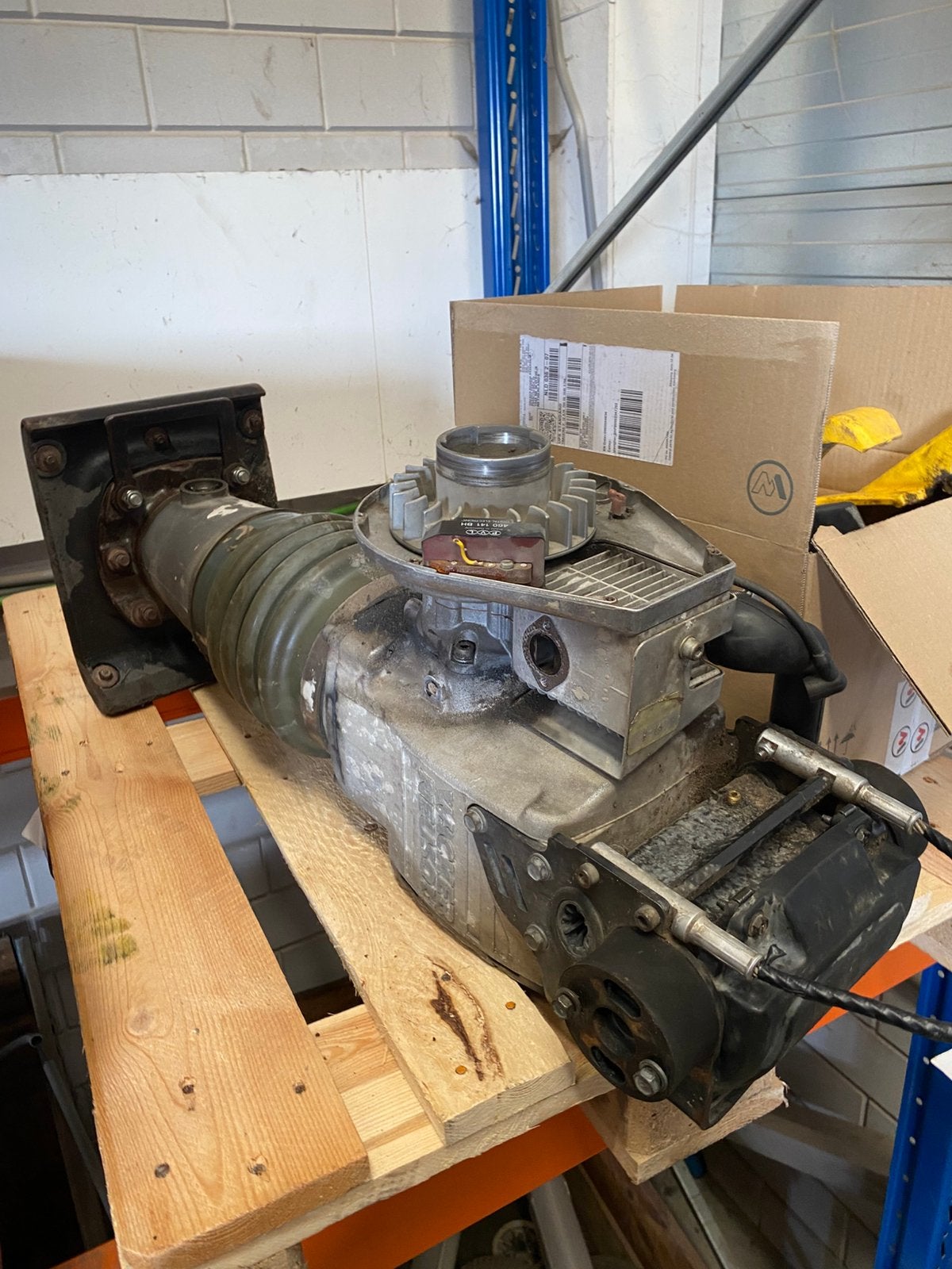 Wacker Neuson BS 60-2 Trilstamper heeft onderhoud nodig, Ophalen, Gebruikt