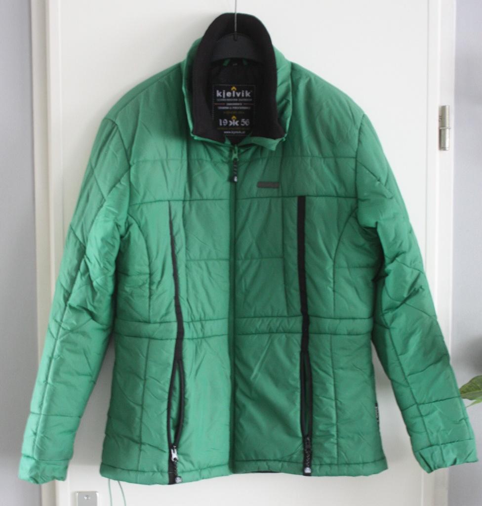 groene winterjas  maat 42, Ophalen of Verzenden, Gedragen, Maat 42/44 (L), Groen