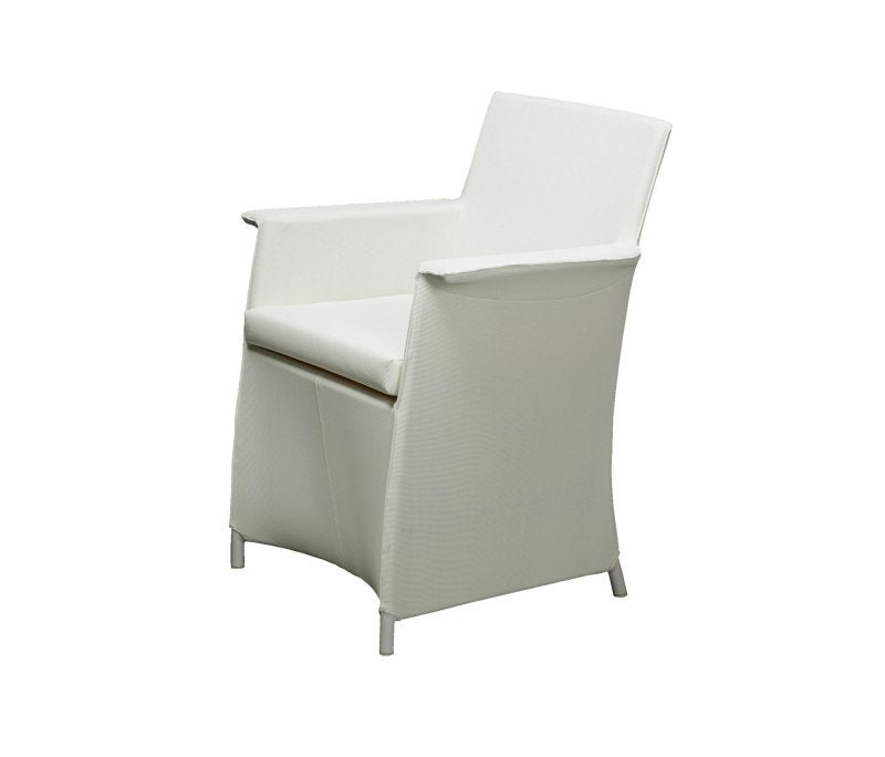 Barcelona Armstoel Alu White, Tuin en Terras, Ophalen