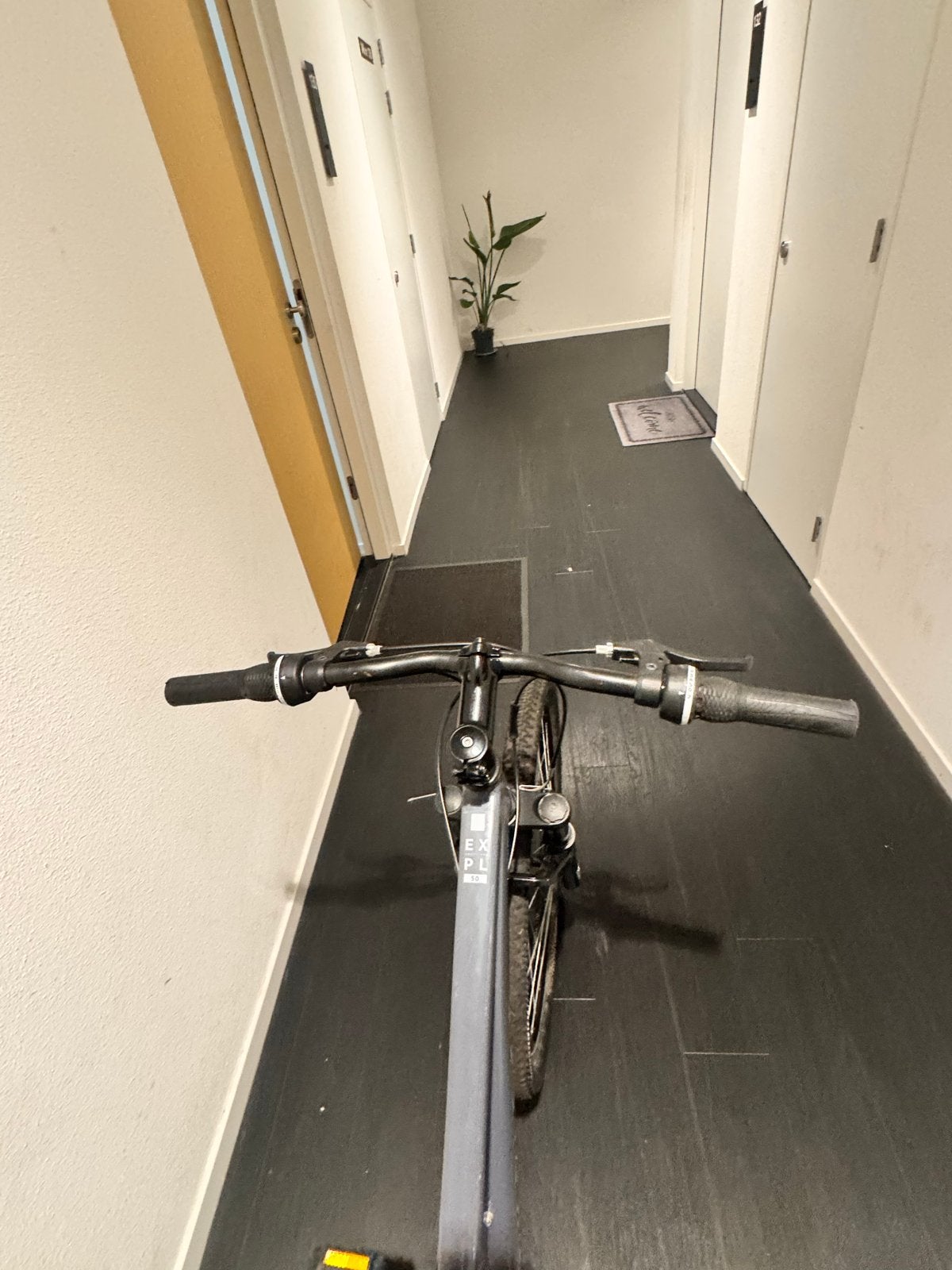 Rockrider mountainbike zonder standaard, Gebruikt, Velgrem, Versnellingen, Minder dan 49 cm