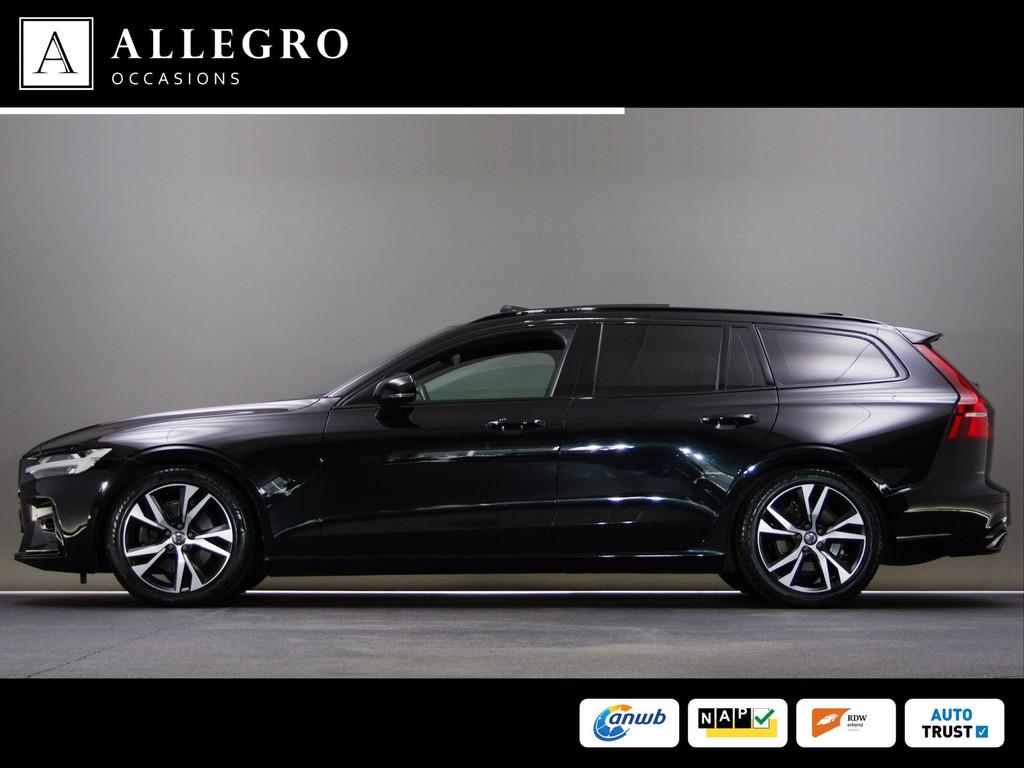 Volvo V60 2.0 B3 R-Design (SCHUIF-/KANTELDAK, HARMAN/KARDON,, Auto's, Volvo, 4 cilinders, 1969 cc, Hybride Elektrisch/Benzine