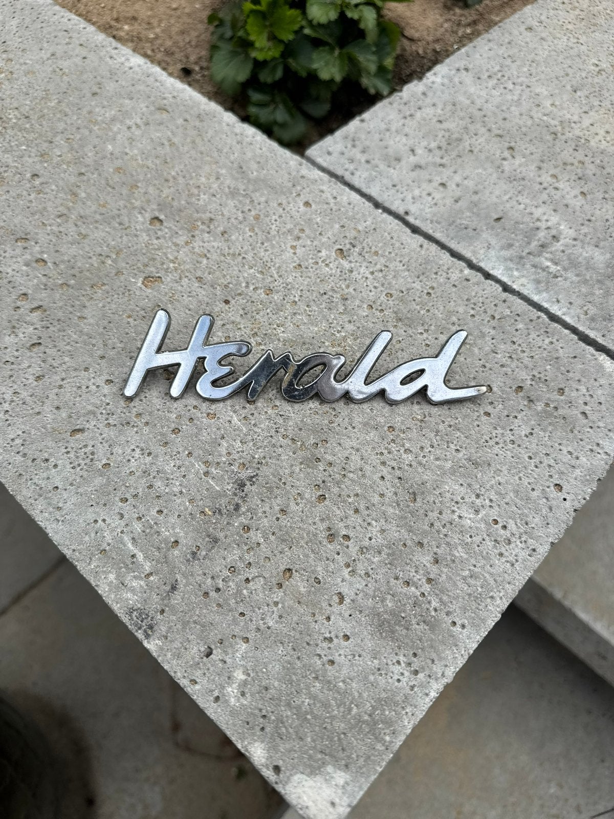Triumph Herald Embleem / Logo, Ophalen of Verzenden, Gebruikt, Triumph
