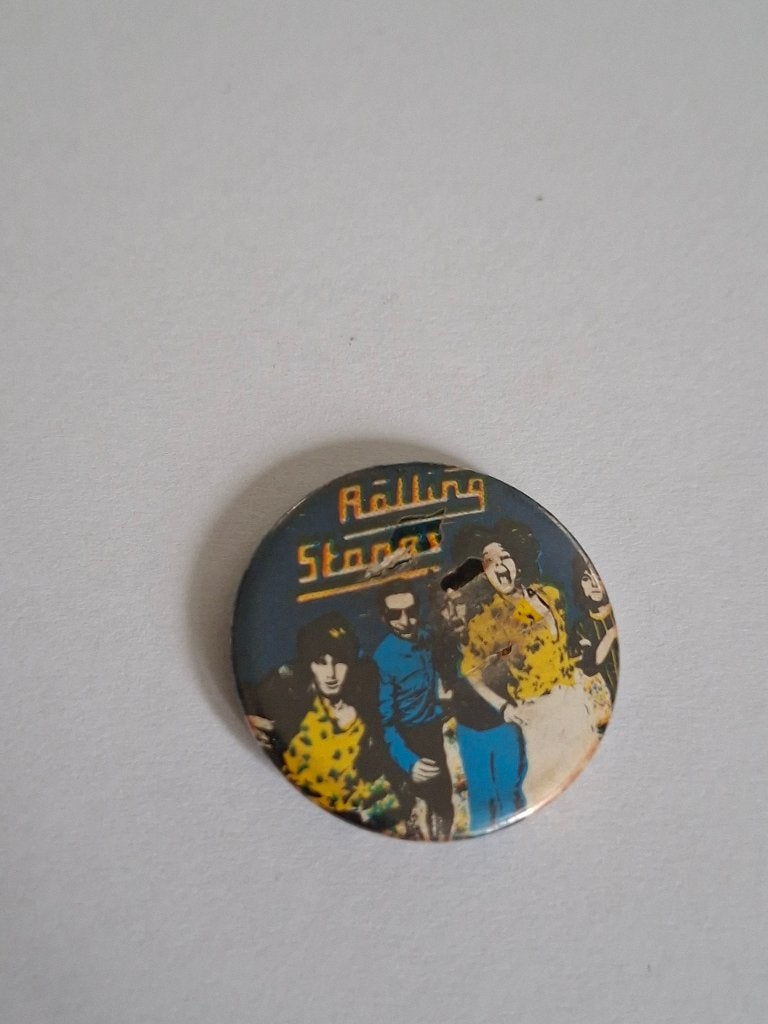 Button rolling stones, Ophalen of Verzenden, Overige onderwerpen