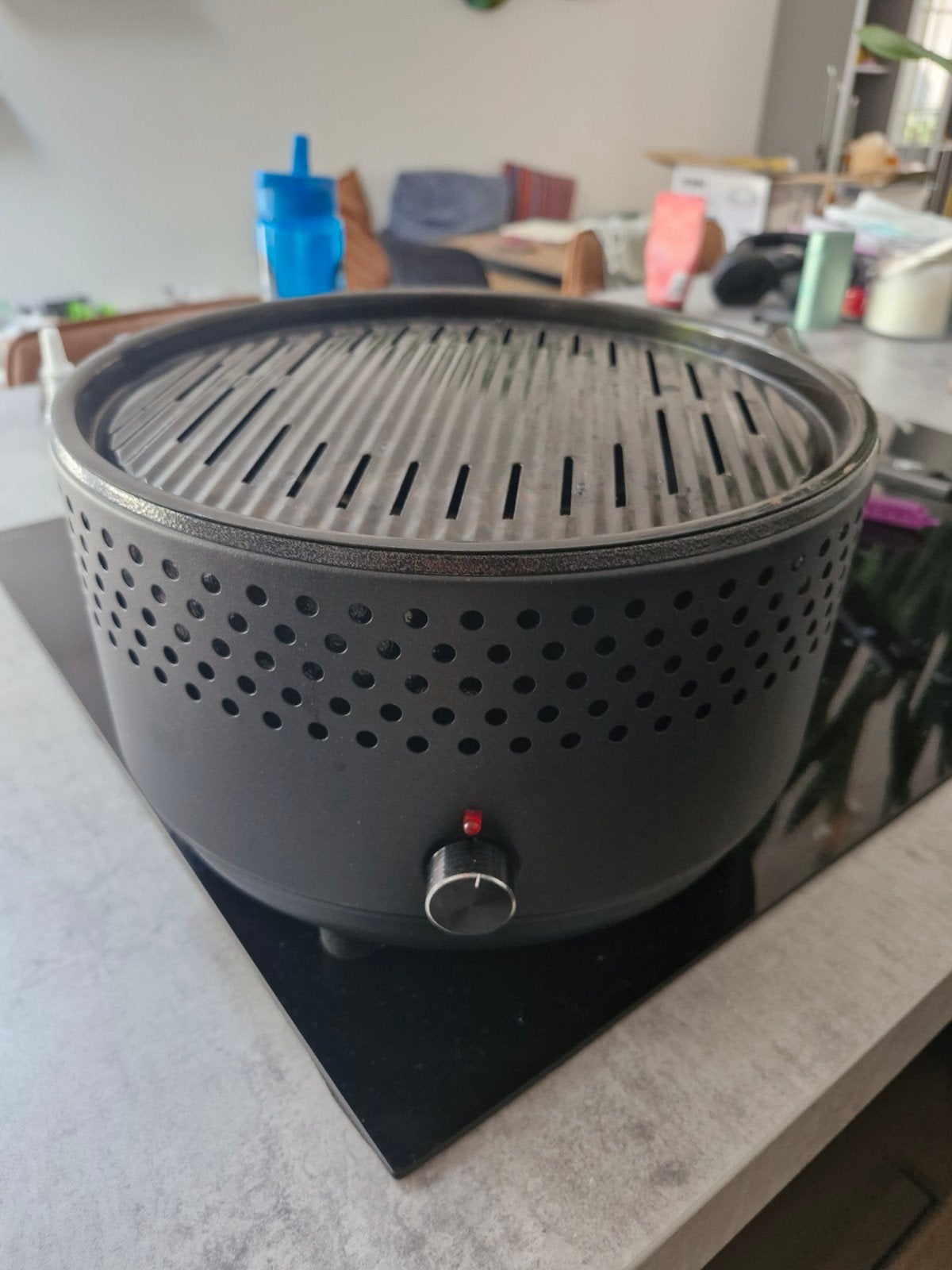 Compacte Houtskool Grill met Ventilator, Ophalen of Verzenden