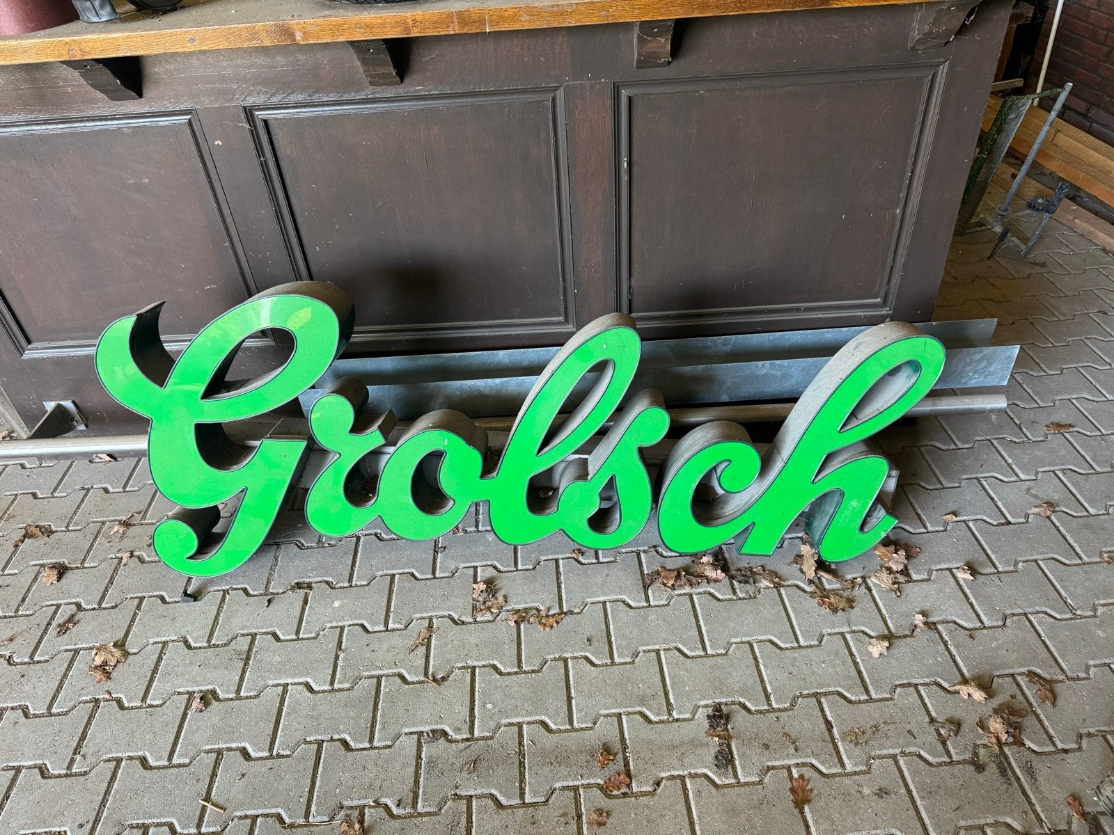Grolsch licht bak, Verzamelen, Ophalen of Verzenden