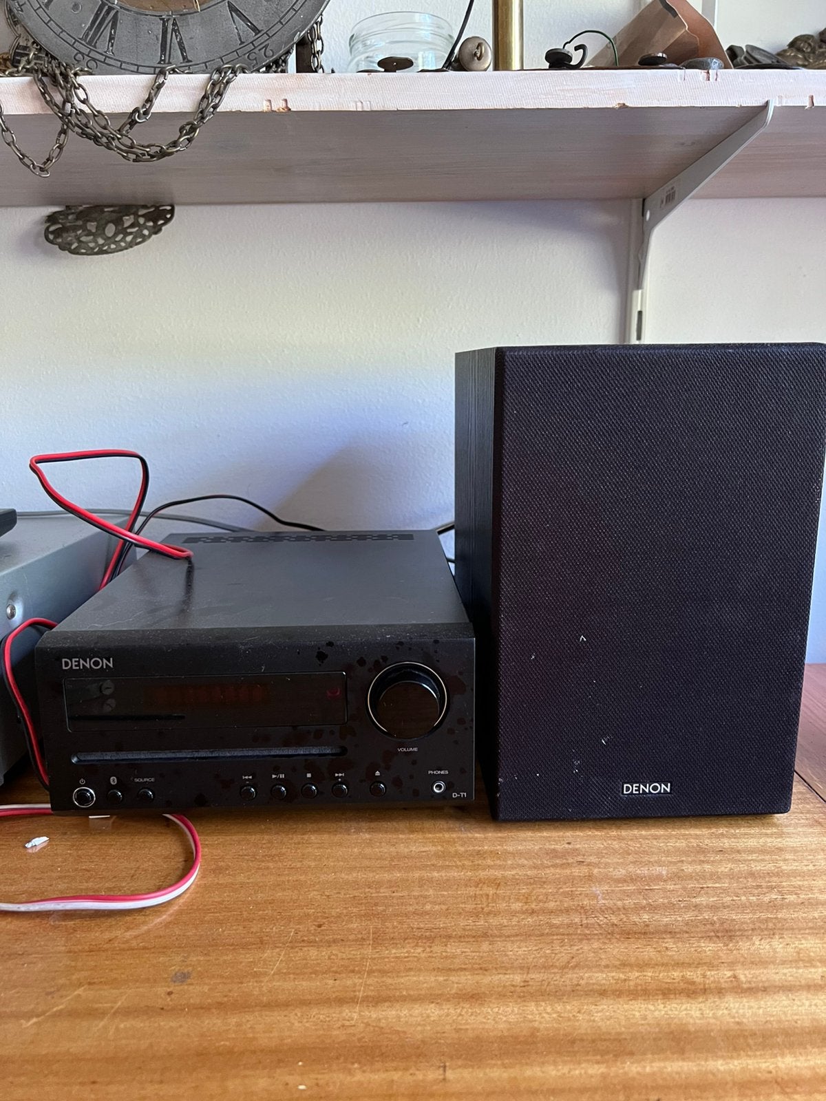 Tuner Versterker Denon D-T1 musicenter., Ophalen of Verzenden, Zo goed als nieuw, Overige merken