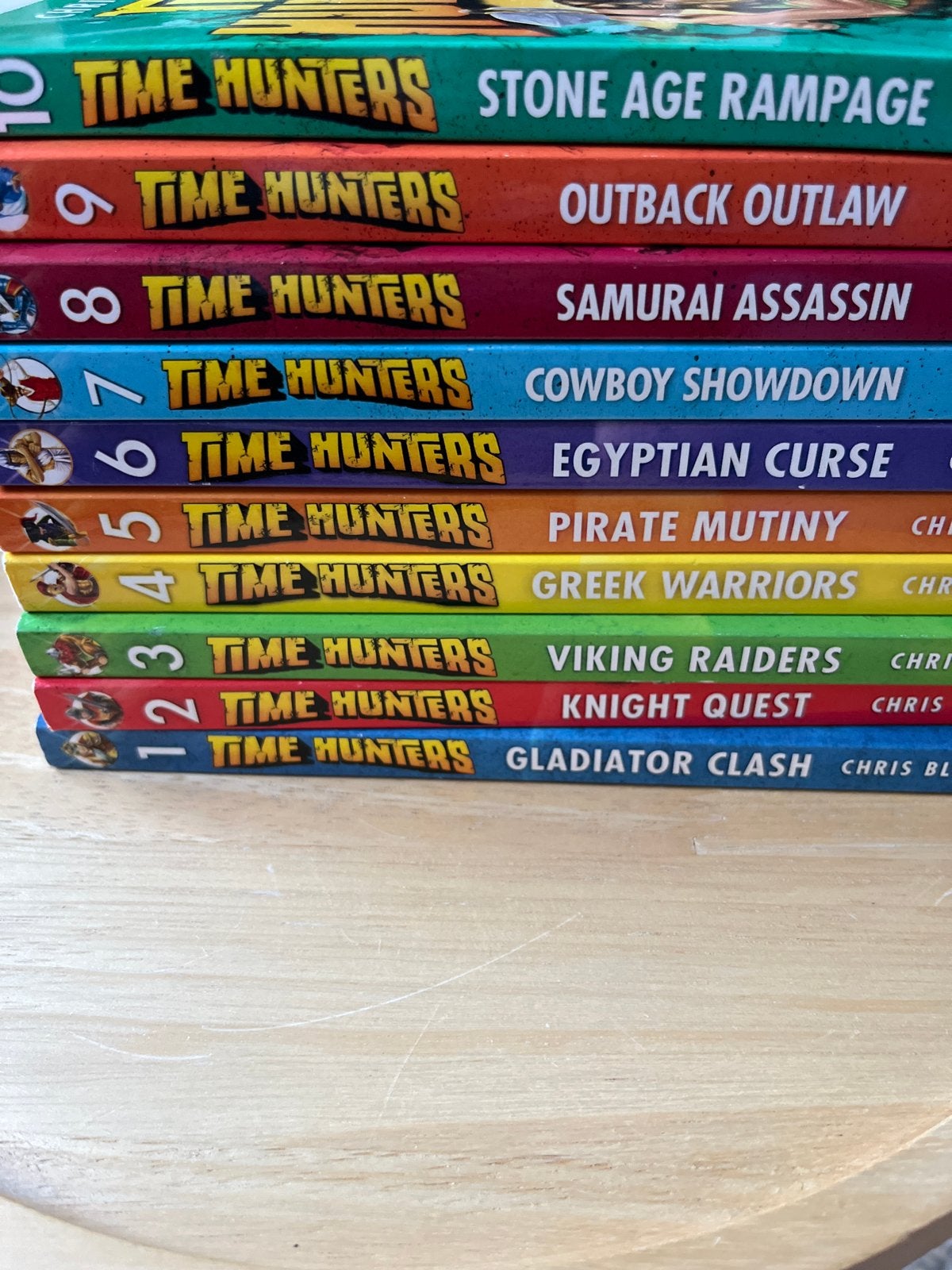 Time Hunters Boekenreeks - 10 Delen, Ophalen of Verzenden, Gelezen, Fictie