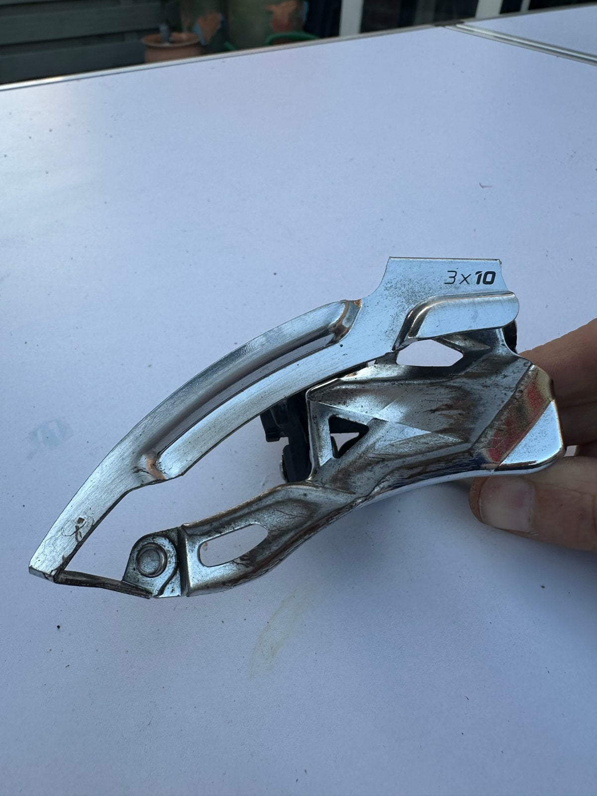 SRAM X7 Shifter 3x10 - Gebruikt maar functioneel, Gebruikt, Ophalen of Verzenden, Derailleur of Ketting, Aluminium