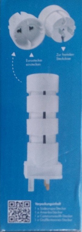 LogiLink Adapter reisstekker (NIEUW), Ophalen of Verzenden, Nieuw, Stekker