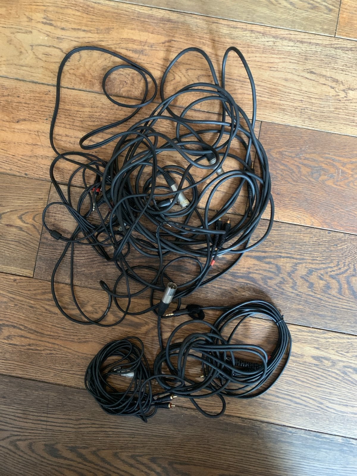 Diverse audio kabels - Gebruikt, Ophalen of Verzenden, Gebruikt, Minder dan 2 meter, Interlink-kabel