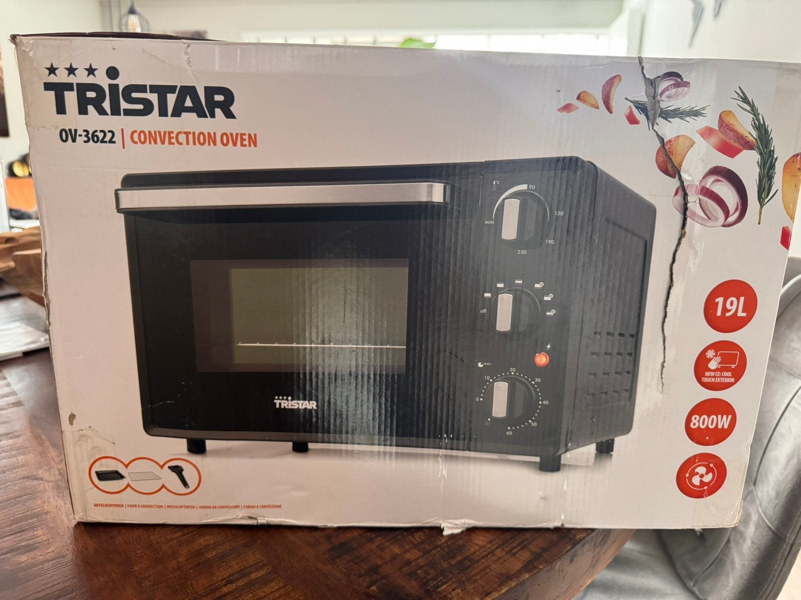 Tristar camping oven ov-3622 convection oven, Witgoed en Apparatuur, Ovens, Minder dan 45 cm, Campingoven, Hete lucht, Ophalen of Verzenden