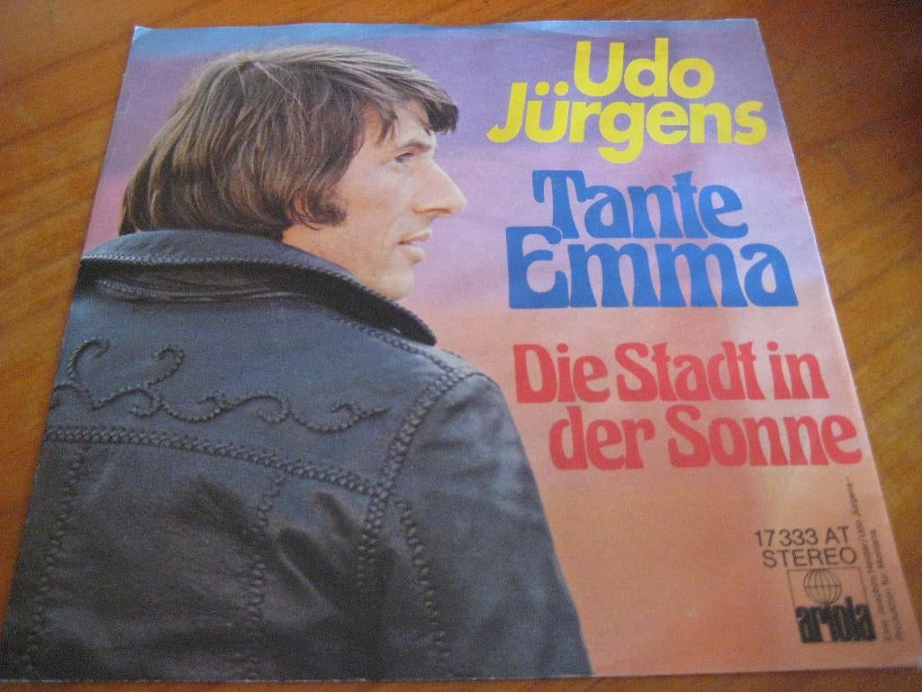 Udo Jürgens: Tante Emma, Ophalen of Verzenden, Zo goed als nieuw, Pop, Single