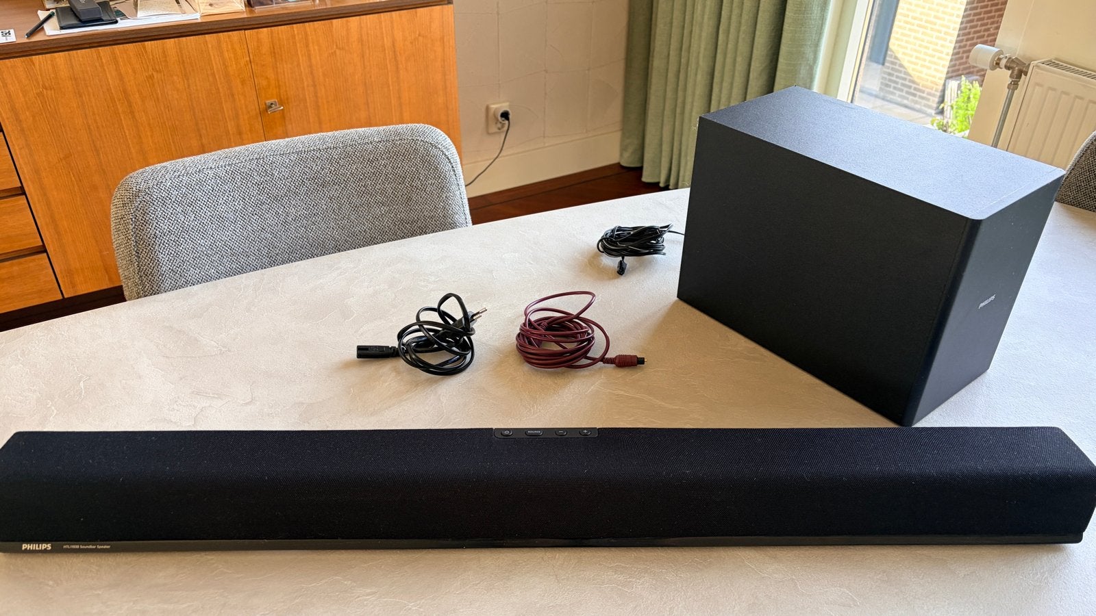 Philips HTL1193B Soundbar met Subwoofer voor TV, Ophalen, Bluetooth, Gebruikt