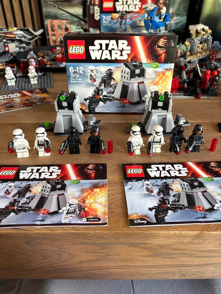 Lego 75132 First Order Battle Pack, Ophalen of Verzenden, Zo goed als nieuw