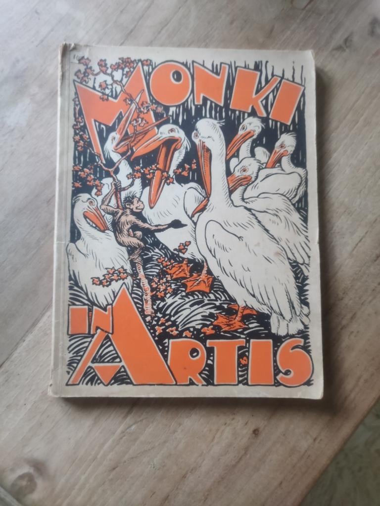 Monki in Artis kinderboek, Boeken, Ophalen of Verzenden, Fictie algemeen