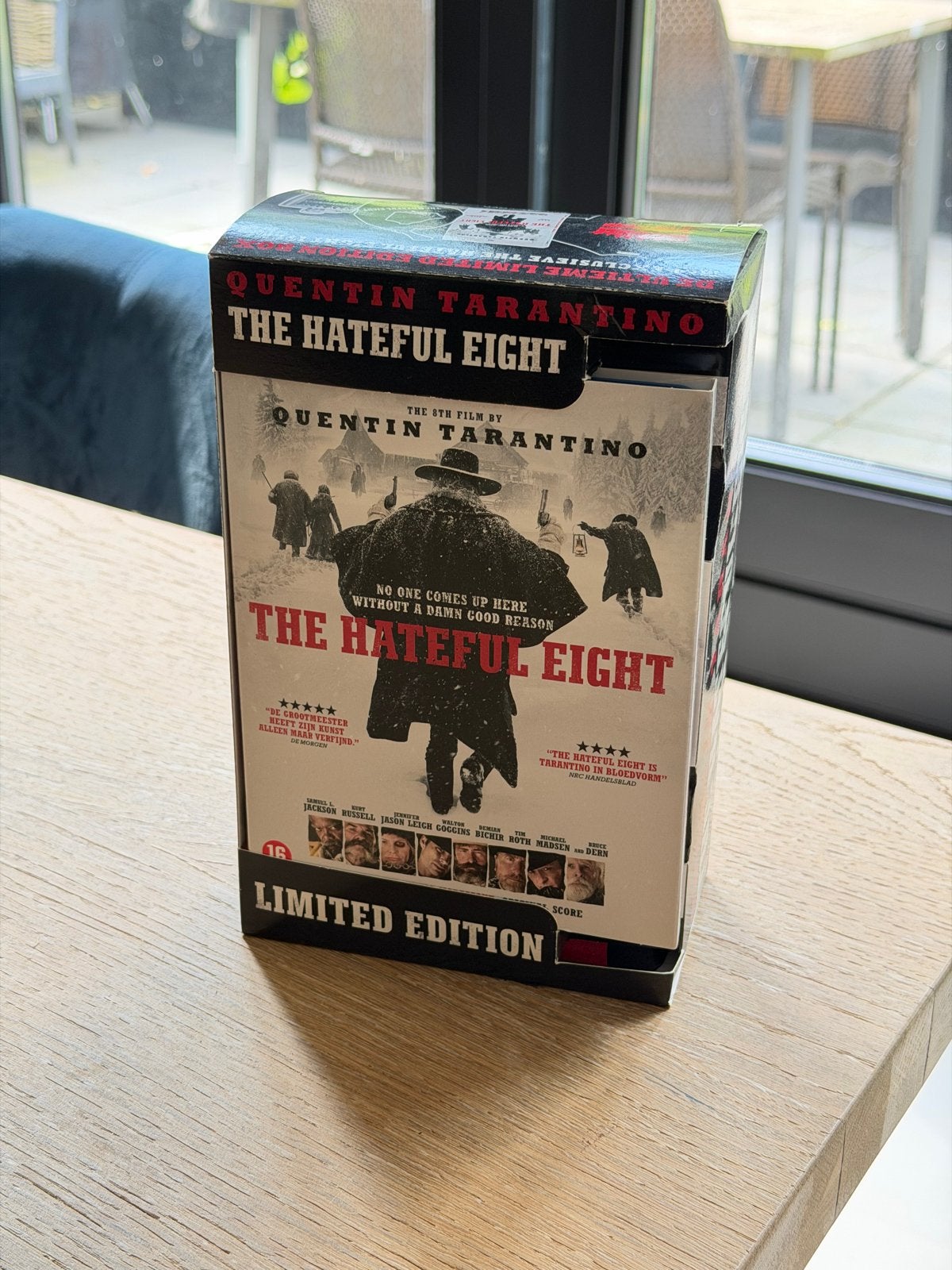 The Hateful Eight - Limited Edition Box (Blu-ray + DVD), Ophalen of Verzenden, Zo goed als nieuw, Boxset