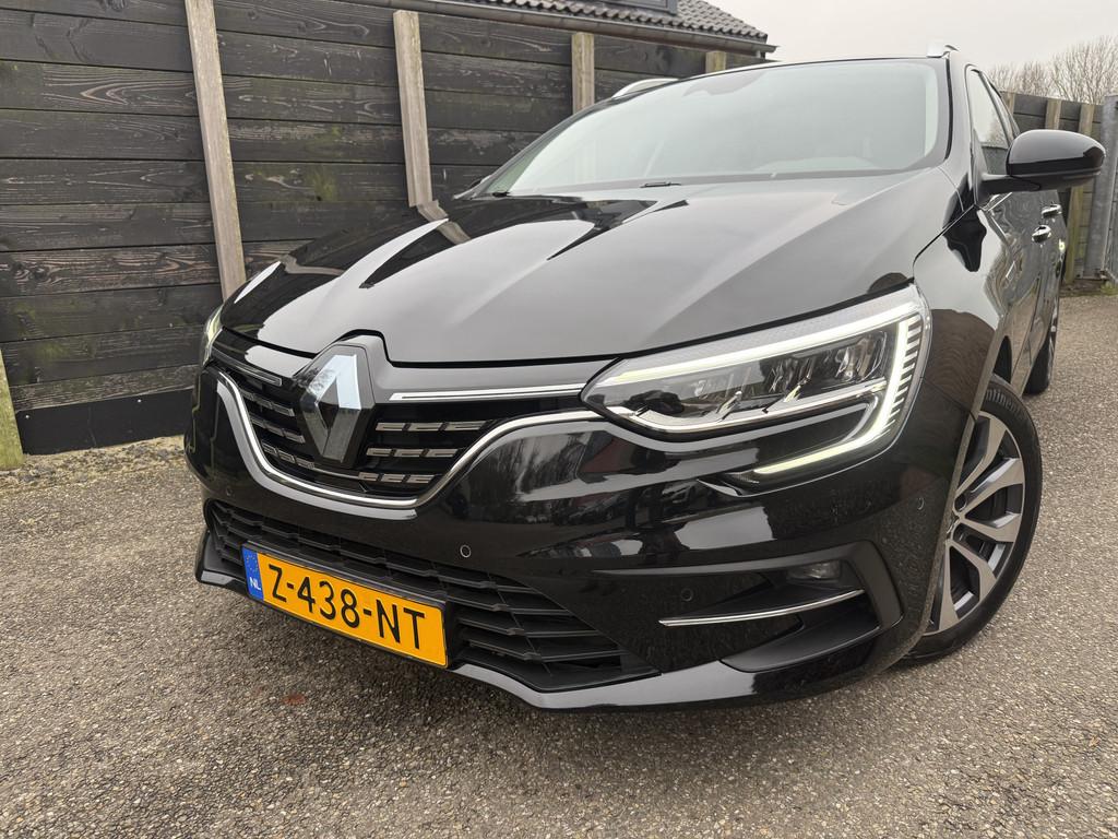 Renault Mégane Estate 1.3 TCe 140 Techno 1e eigenaar, BTW a, Gebruikt, 4 cilinders, Leder en Stof, Zwart
