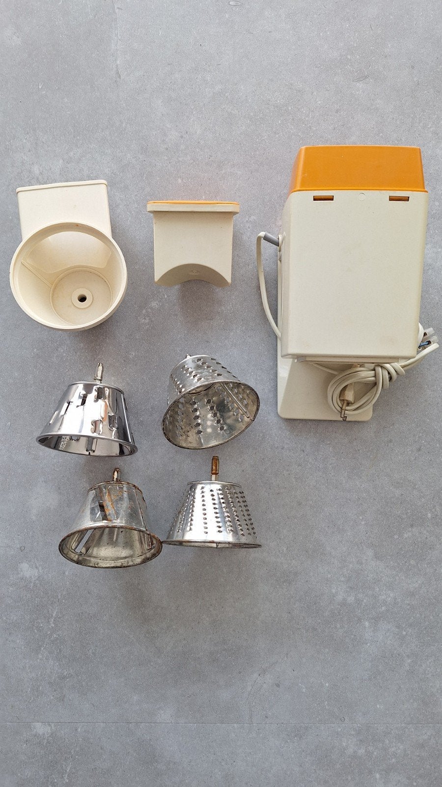 Vintage keukenmachine Moulinex, Minder dan 1 liter, Ophalen of Verzenden, Gebruikt, 1 snelheid