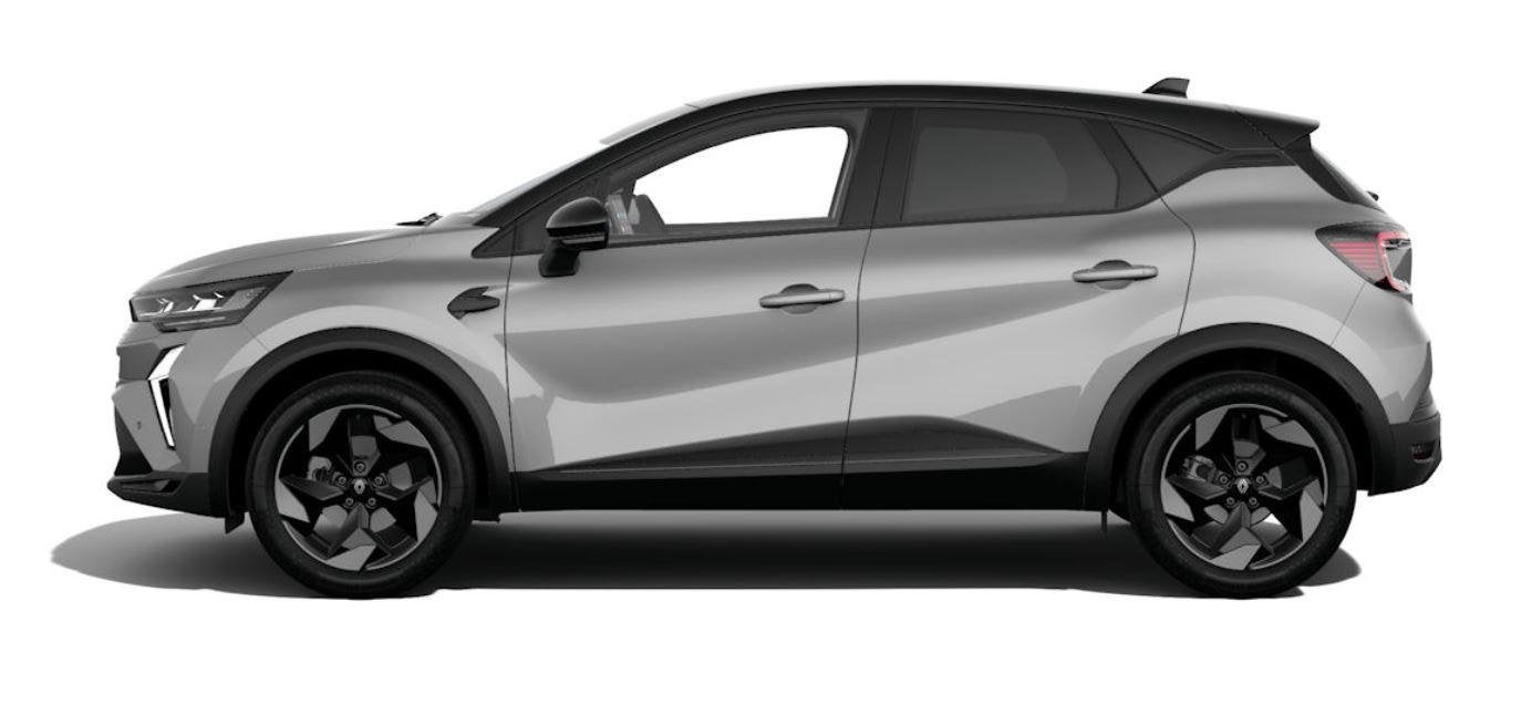 Renault Captur E-Tech full hybrid 160 techno | Nu leverbaar, Auto's, 1789 cc, 4 cilinders, Leder en Stof, Wit