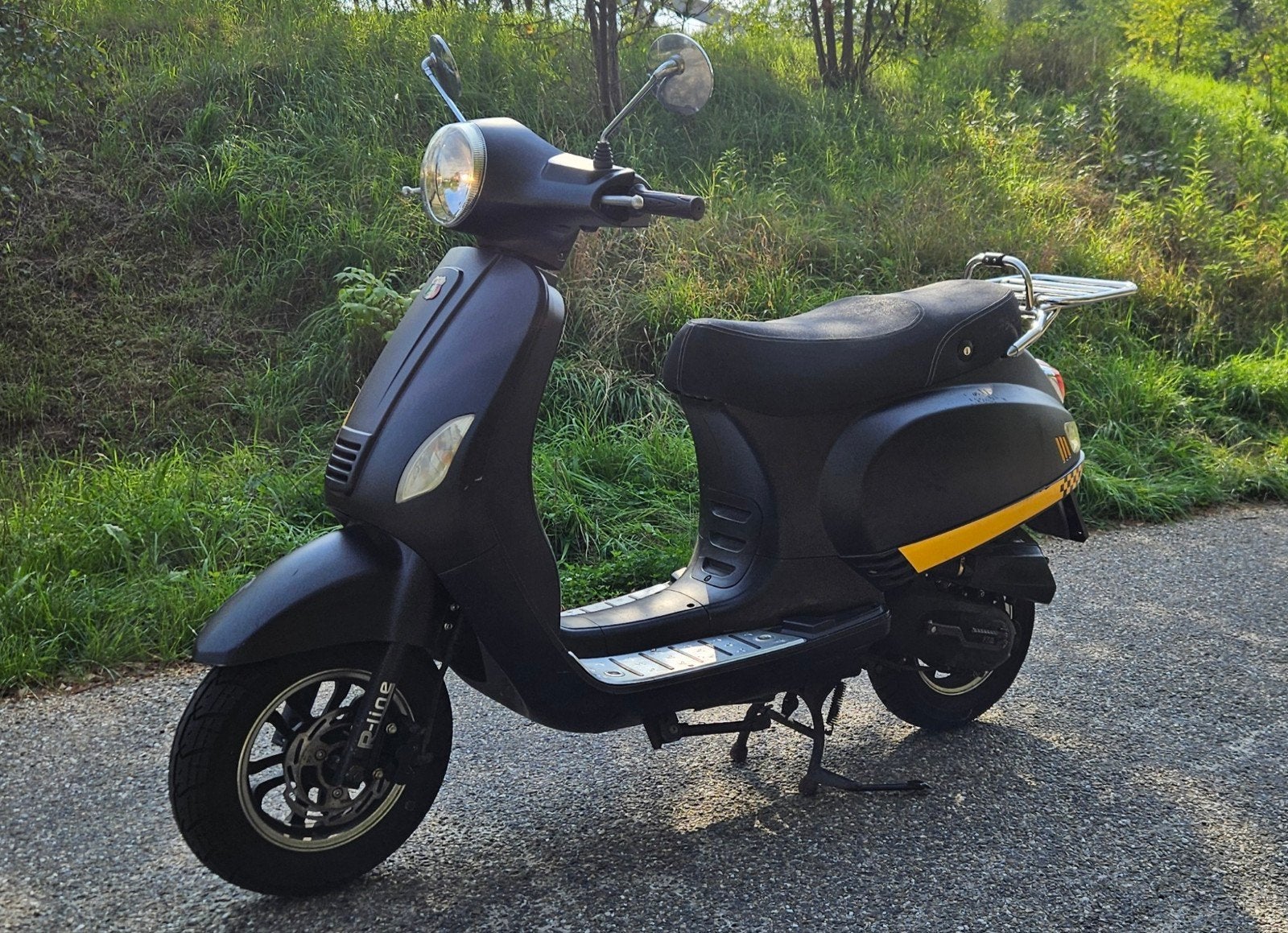 Turbho RL-50 scooter blauw kenteken GY6 4takt, Gebruikt, Benzine, Ophalen, Overige merken