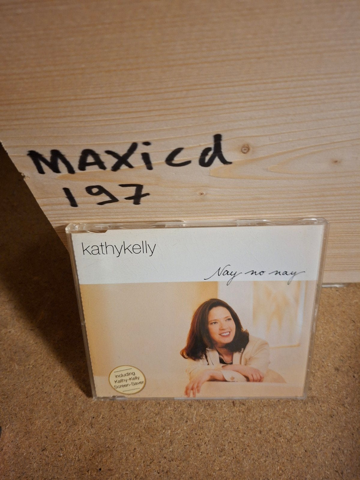 Kathy Kelly - Nay no nay CD (incl. screensaver), Gebruikt, Pop, Ophalen of Verzenden, Extra's