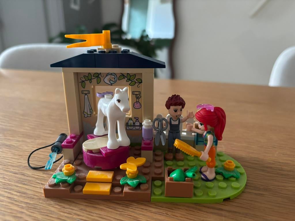 LEGO Friends 41696 Ponywasstal, Ophalen of Verzenden, Zo goed als nieuw, Complete set, Lego