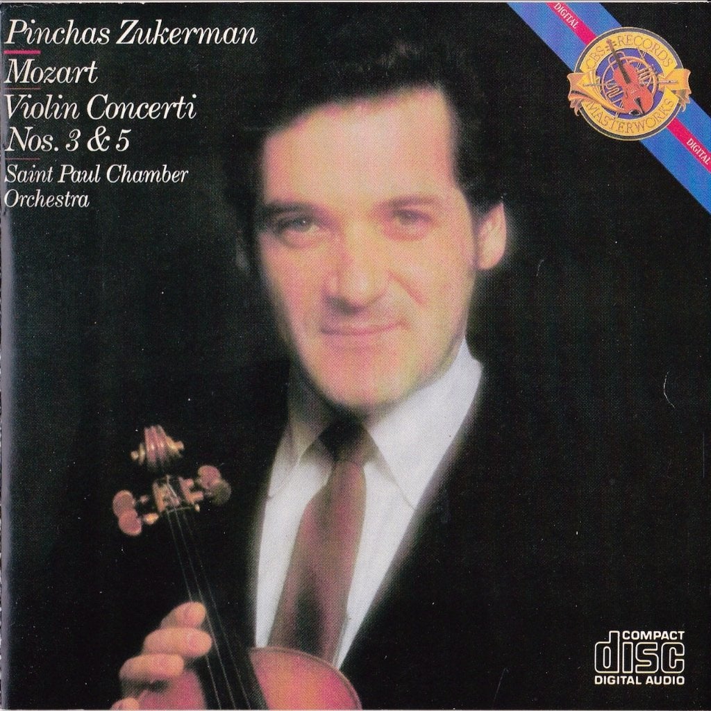 Pinchas Zuckerman: Mozart: Violin Concerti Nos. 3 & 5 (CD), Mozart, Ophalen of Verzenden, Classicisme, Kamermuziek