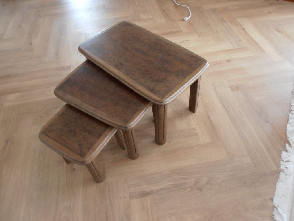 mimiset, Huis en Inrichting, 45 tot 60 cm, Zo goed als nieuw, Rechthoekig, Hout